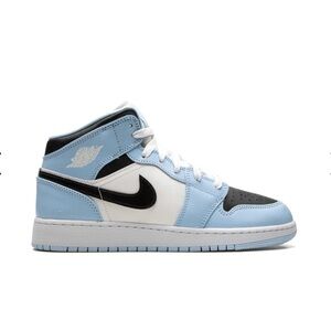 Air Jordan 1 Mid Ice Blue / Black
